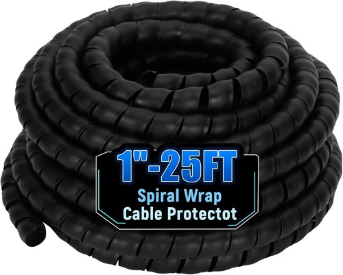 Spiral wrap cable protector - cable,