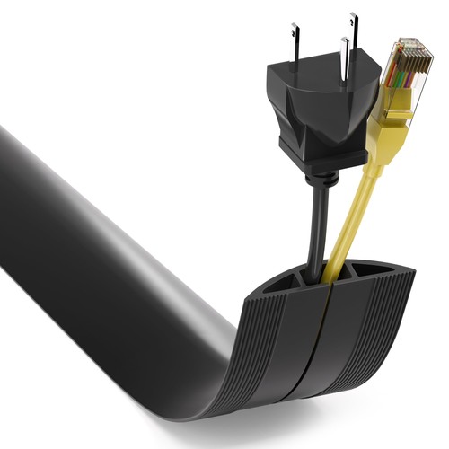 Floor cord cover - cord,
