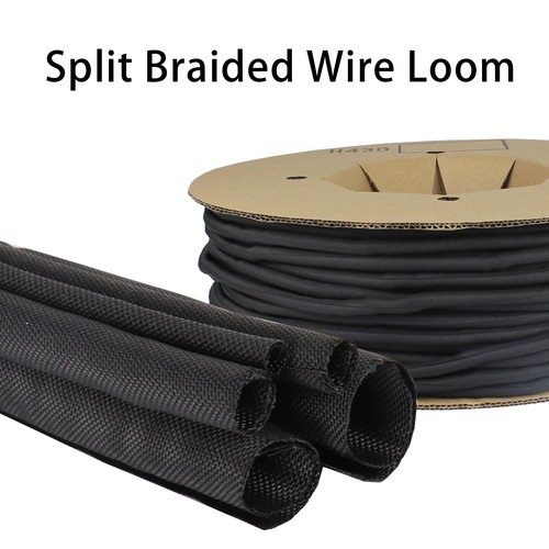 Braided split sleeving wire - sleeving,