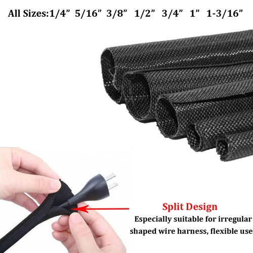 Braided split sleeving wire - braided,