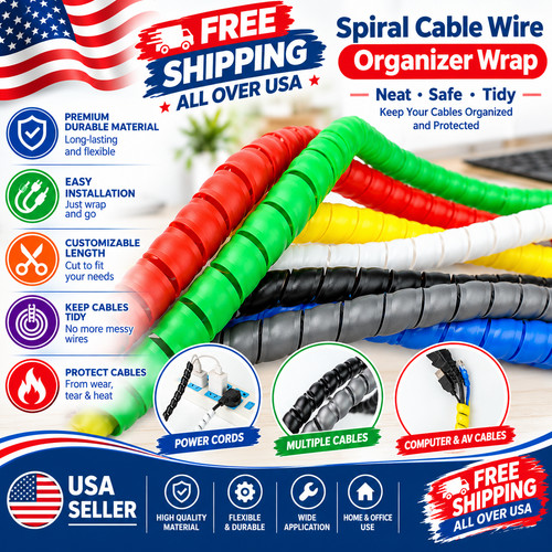 Spiral cable wire protector - spiral,