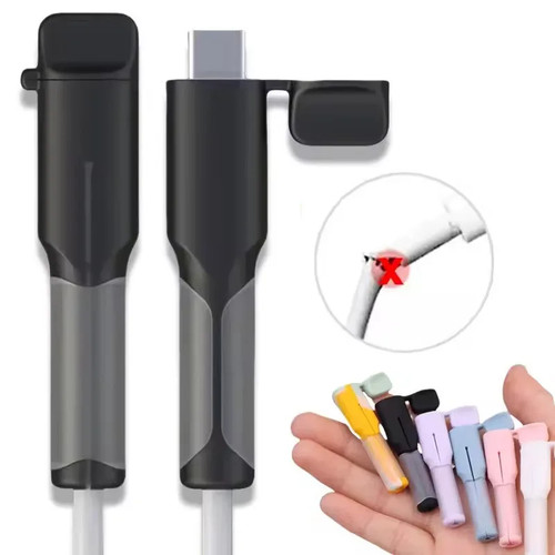 Usb cable protector - cable, silicone