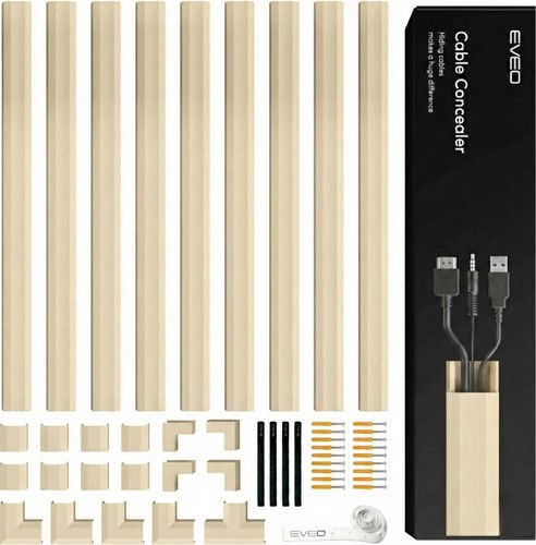 Cord covers for wires - on, wall