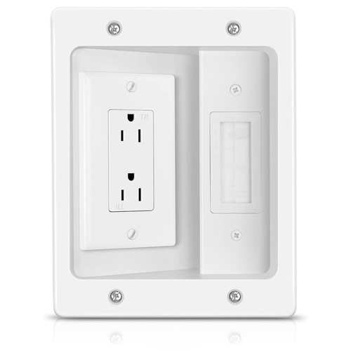 Wall cable management kit - cable,