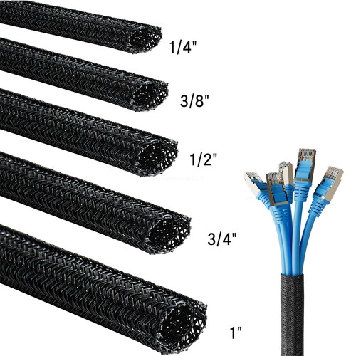 10ft split braided - 10ft, cable