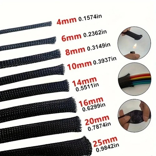 Braided split sleeving wire - sleeving,